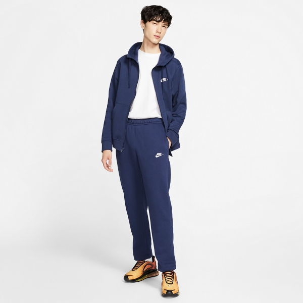 Nike Club Logo Pants - Midnight Navy/White