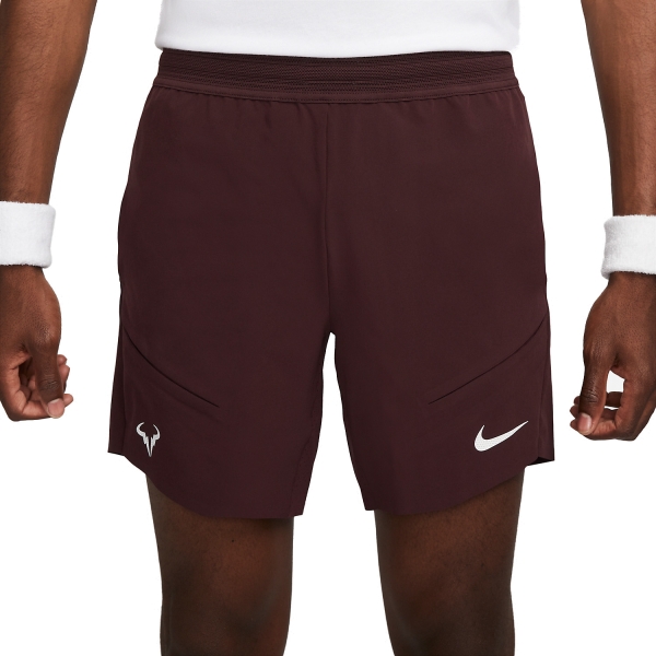 Pantaloncini Tennis Uomo Nike Court DriFIT ADV Rafa 7in Pantaloncini  Burgundy Crush/Pink Gaze/White DD8543652