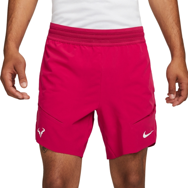 Pantalones Cortos Tenis Hombre Nike Court DriFIT ADV Rafa 7in Shorts  Mystic Hibiscus/Pink Gaze/White DD8543614