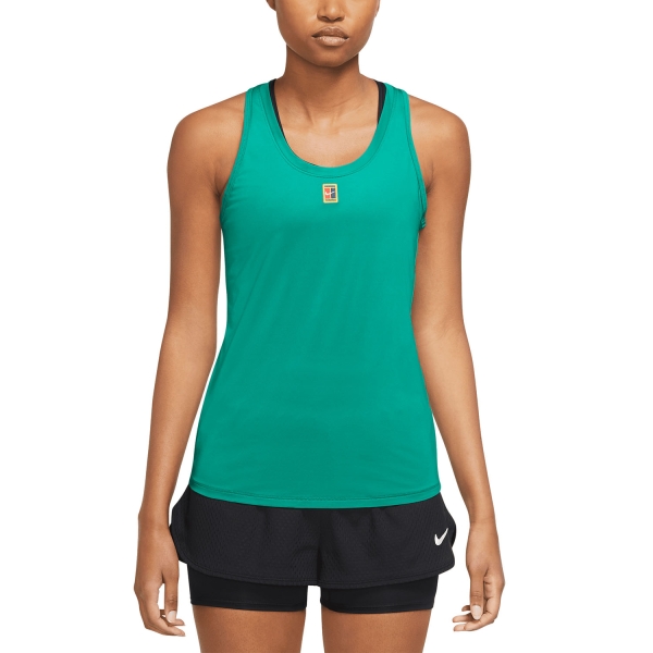 Nike Court Dri FIT Heritage Women s Tennis Tank Neptune Green