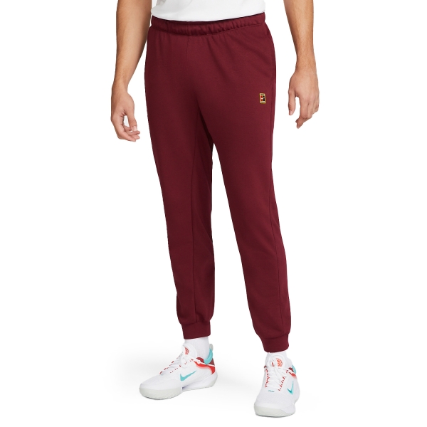 Nike Dri FIT Heritage Men s Tennis Pants Dark Beetroot