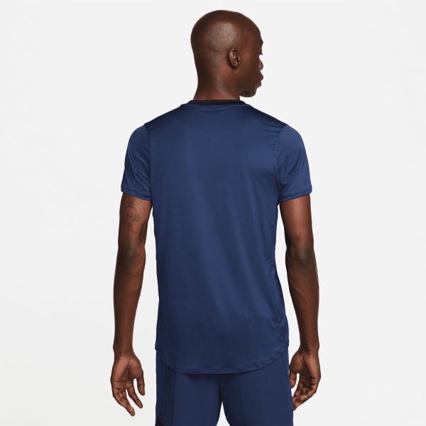 dark blue and black dri fit