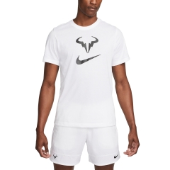 Nike Court Rafa Logo T-Shirt - White