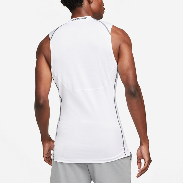 Nike Pro Dri-FIT Men's Tennis Tank - White/Black