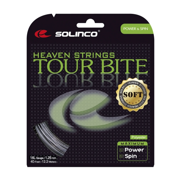 Cordaje Monofilamento Solinco Tour Bite Soft 1.25 Set 12 m  Grey 1920067