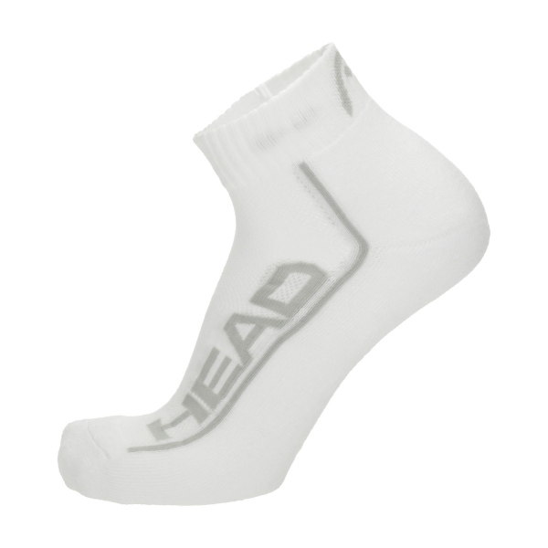 Head Stripe x 2 Calze - White