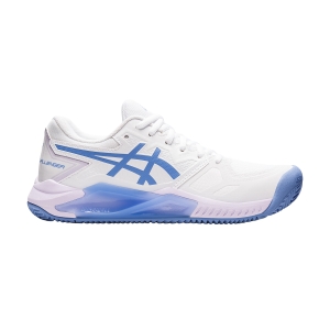 Women`s Tennis Shoes Asics Gel Challenger 13 Clay  White/Periwinkle Blue 1042A165101