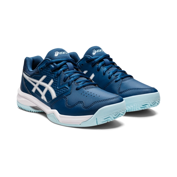 ZAPATILLAS ASICS MUJER GEL DEDICATE 7 CLAY CELESTE AZUL - Conecta Store