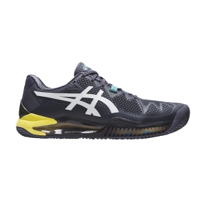 Men`s Tennis Shoes Asics Gel Resolution 8 Clay  Indigo Fog/White 1041A076500