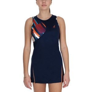 Tennis Dress Australian Ace Dress  Kosmo Blue TEDAB0006842