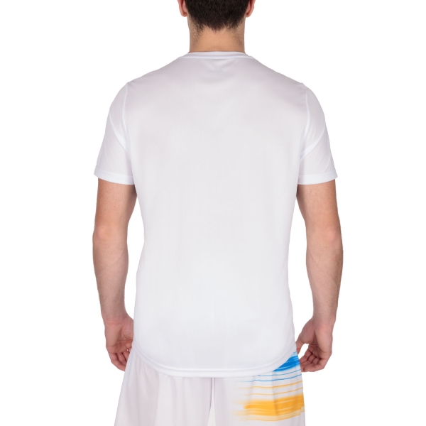 Australian Brush Line Graphic T-Shirt - Bianco