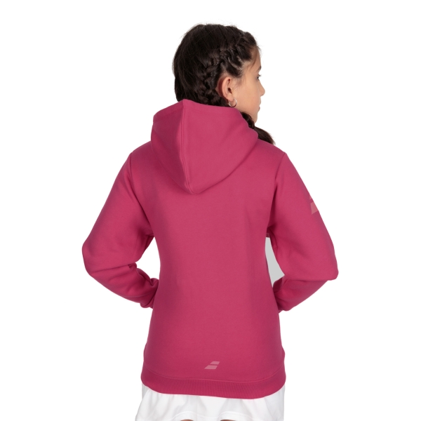 Babolat Exercise Hoodie Girl - Red Rose
