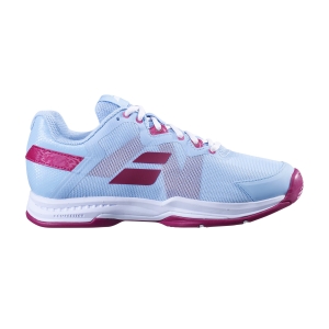 Women`s Tennis Shoes Babolat SFX3 All Court  Clearwater/Cherry 31S225304098