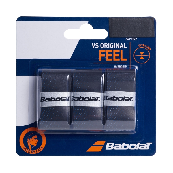 Overgrip Babolat VS Original Overgrip x 3  Black/Blue 653040146