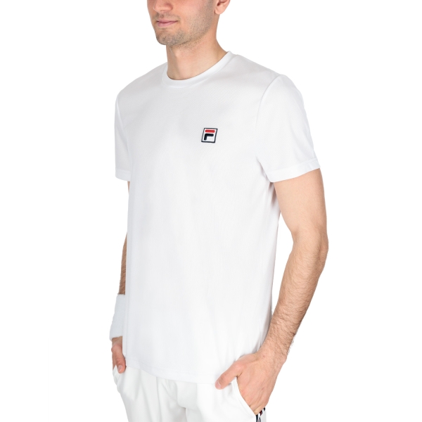 Camisetas de Tenis Hombre Fila Dani Camiseta  White FBM221020001