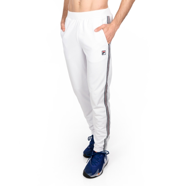 Men's Tennis Pants and Tights Fila Daniel Pants  White FBM221006001