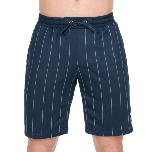 Pantalones Cortos Tenis Hombre Fila Felix 8.5in Shorts  Peacoat Blue/White Stripes FBM221019101