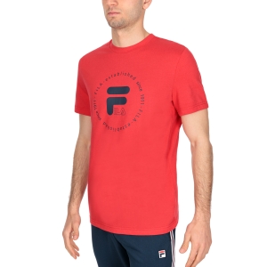 Camisetas de Tenis Hombre Fila Lasse Camiseta  Red FLU221023500
