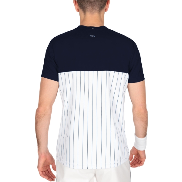 Mika Camiseta de Tenis - Peacoat Blue/White