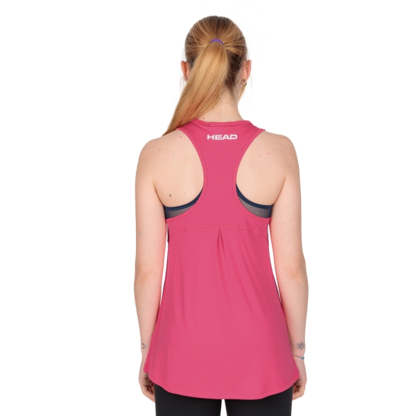 Head Agility Top - Magenta/Print Vision