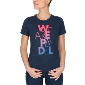 Camisetas y Polos de Tenis Mujer Head Bold Camiseta  Dark Blue 814822DB