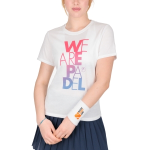 Camisetas y Polos de Tenis Mujer Head Bold Camiseta  White 814822WH