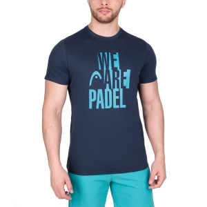 Camisetas de Tenis Hombre Head Bold Camiseta  Dark Blue 811522DB