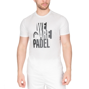 Men's Tennis Shirts Head Bold TShirt  White 811522WH