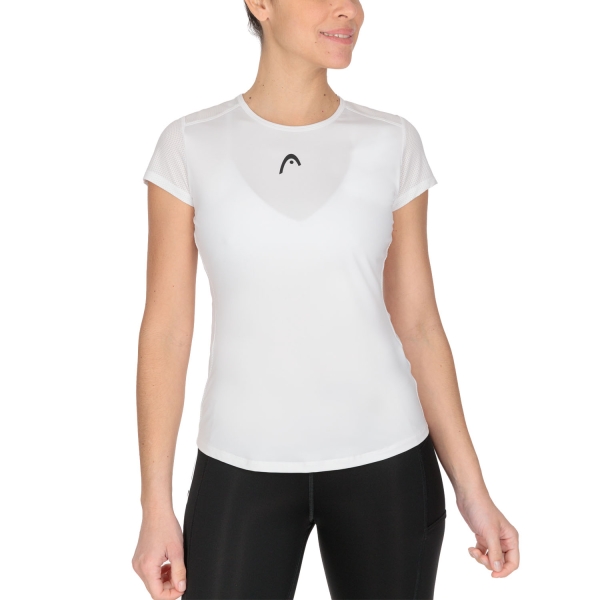 Magliette e Polo Tennis Donna Head Head Tie Break TShirt  White  White 814663WH