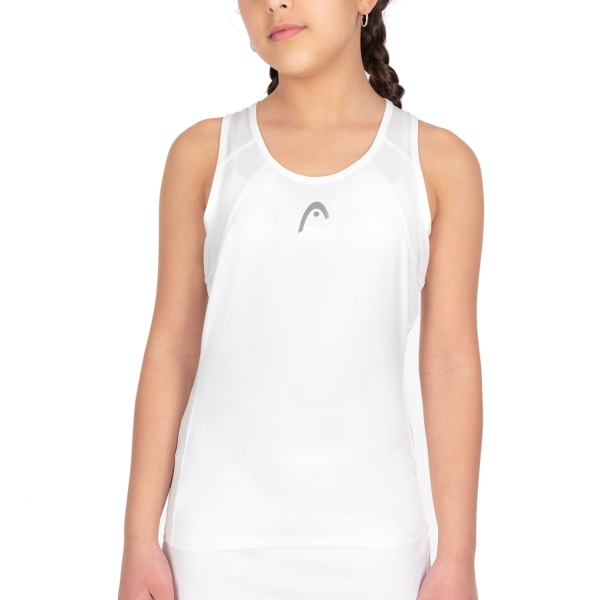 Top e Maglie Girl Head Head Club 22 Canotta Bambina  White  White 816411WH