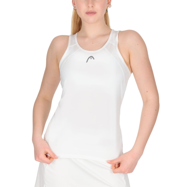 Women`s Tennis Tanks Head Club 22 Tank  White 814461WH