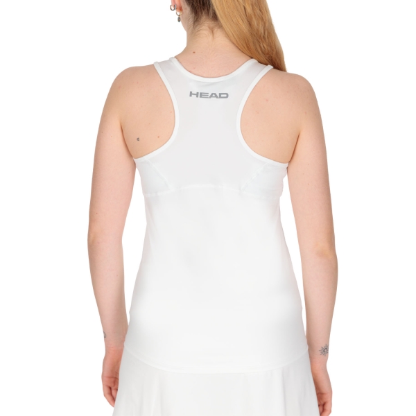 Head Club 22 Tank - White