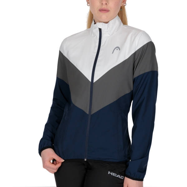 Chaquetas de Tenis Mujer Head Club 22 Chaqueta  Dark Blue 814401DB