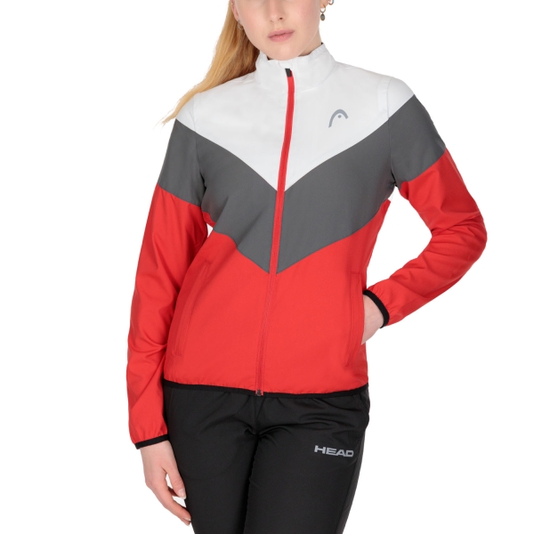 Tennis Women's Jackets Head Club 22 Jacket  Red 814401RD