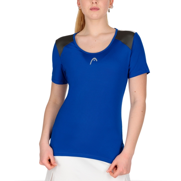 Camisetas y Polos de Tenis Mujer Head Club 22 Tech Camiseta  Royal 814431RO