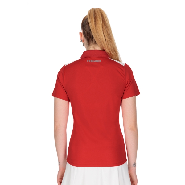 Head Club 22 Tech Polo - Red