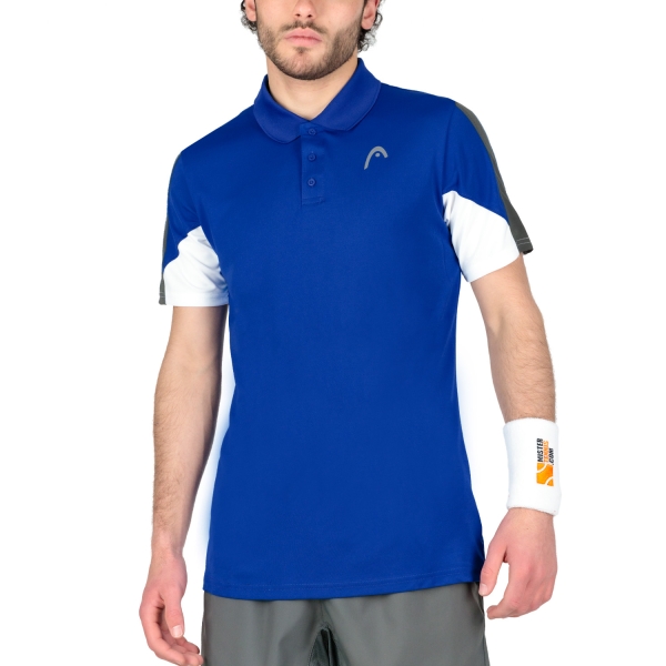 Men's Tennis Polo Head Club 22 Tech Polo  Royal 811421RO