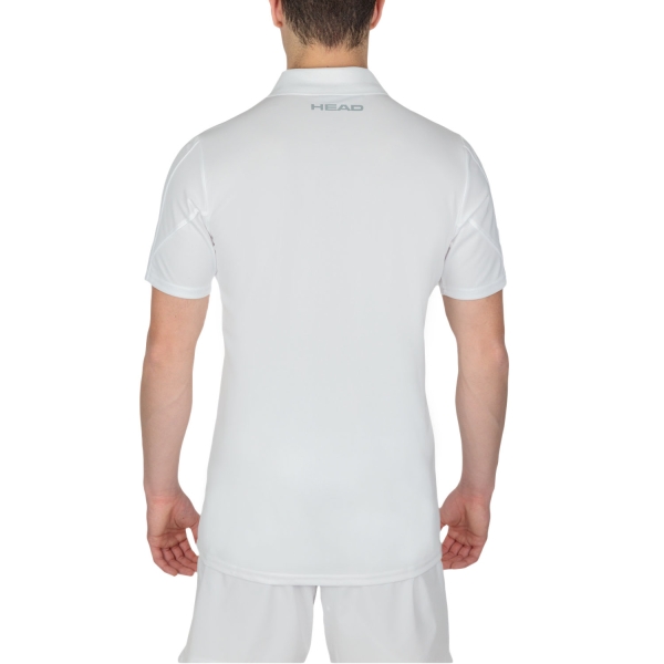 Head Club 22 Tech Polo - White