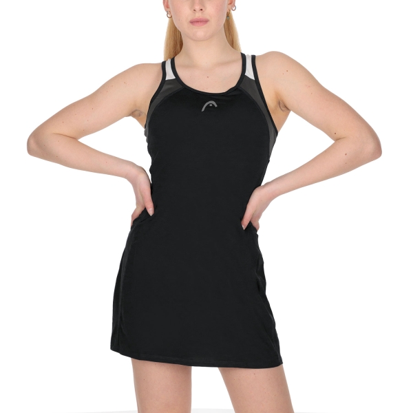 Vestido de Tenis Head Club 22 Vestido  Black 814451BK