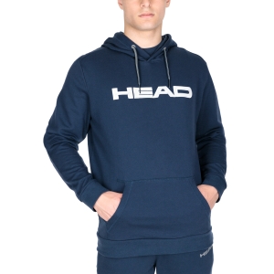 Men's Tennis Shirts and Hoodies Head Club Byron Hoodie  Dark Blue 811449DB