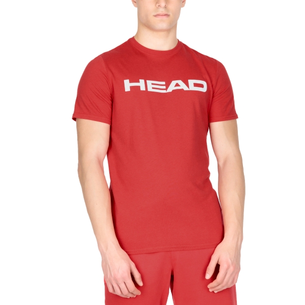 Men's Tennis Shirts Head Club Ivan TShirt  Red 811400RD