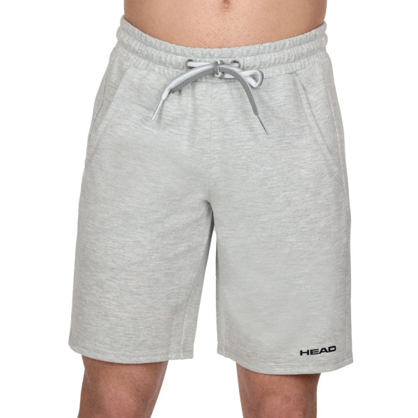 Pantalones Cortos Tenis Hombre Head Club Jacob 9in Shorts  Grey Melange 811479GM