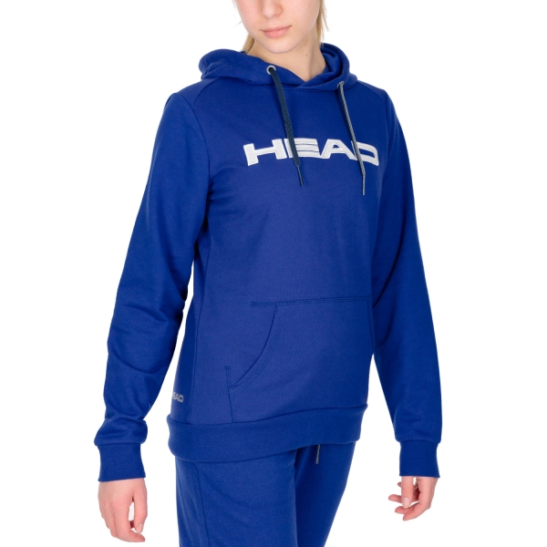 Women's Tennis Shirts and Hoodies Head Club Rosie Hoodie  Royal 814489RO