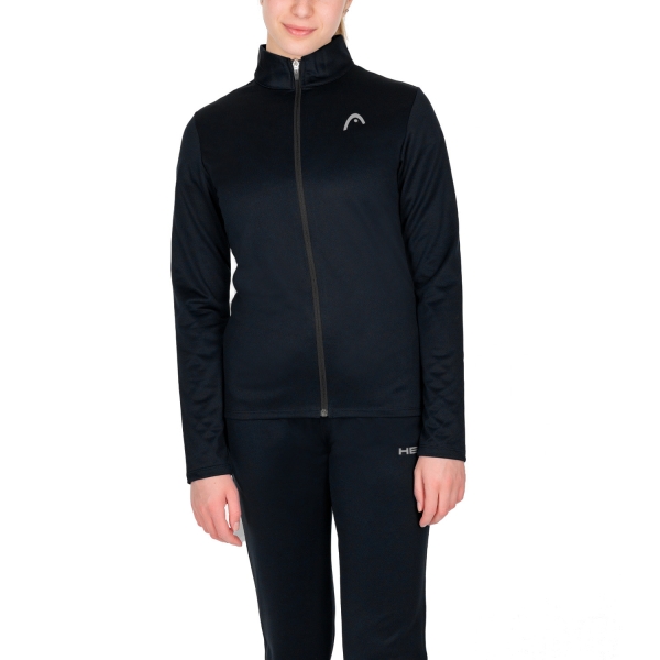 Women's Tennis Suits Head Easy Court Bodysuit  Black 814702BK
