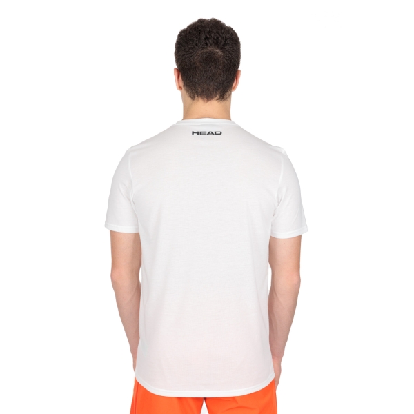 Head Logo Camiseta - White