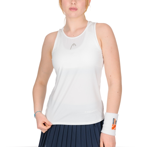 Canotte Tennis Donna Head Head Performance Logo Tank  White  White 814342WH