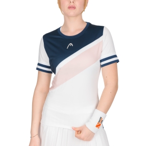 Camisetas y Polos de Tenis Mujer Head Performance Logo Camiseta  Print/Rose 814332XRRS