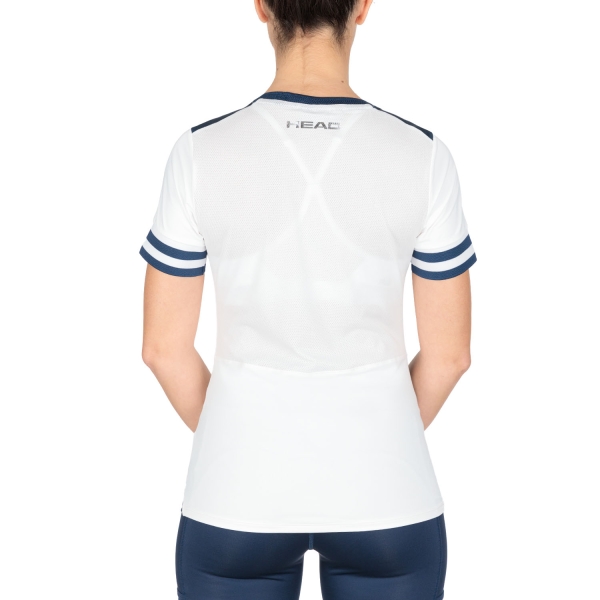 Head Performance Logo Camiseta - White/Print