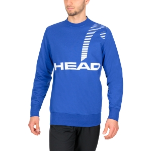 Men's Tennis Shirts and Hoodies Head Rally Sweatshirt  Royal 811321RO