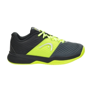 Junior Tennis Shoes Head Revolt Pro 4.0 Clay Boy  Black/Yellow 275012 BKYE
